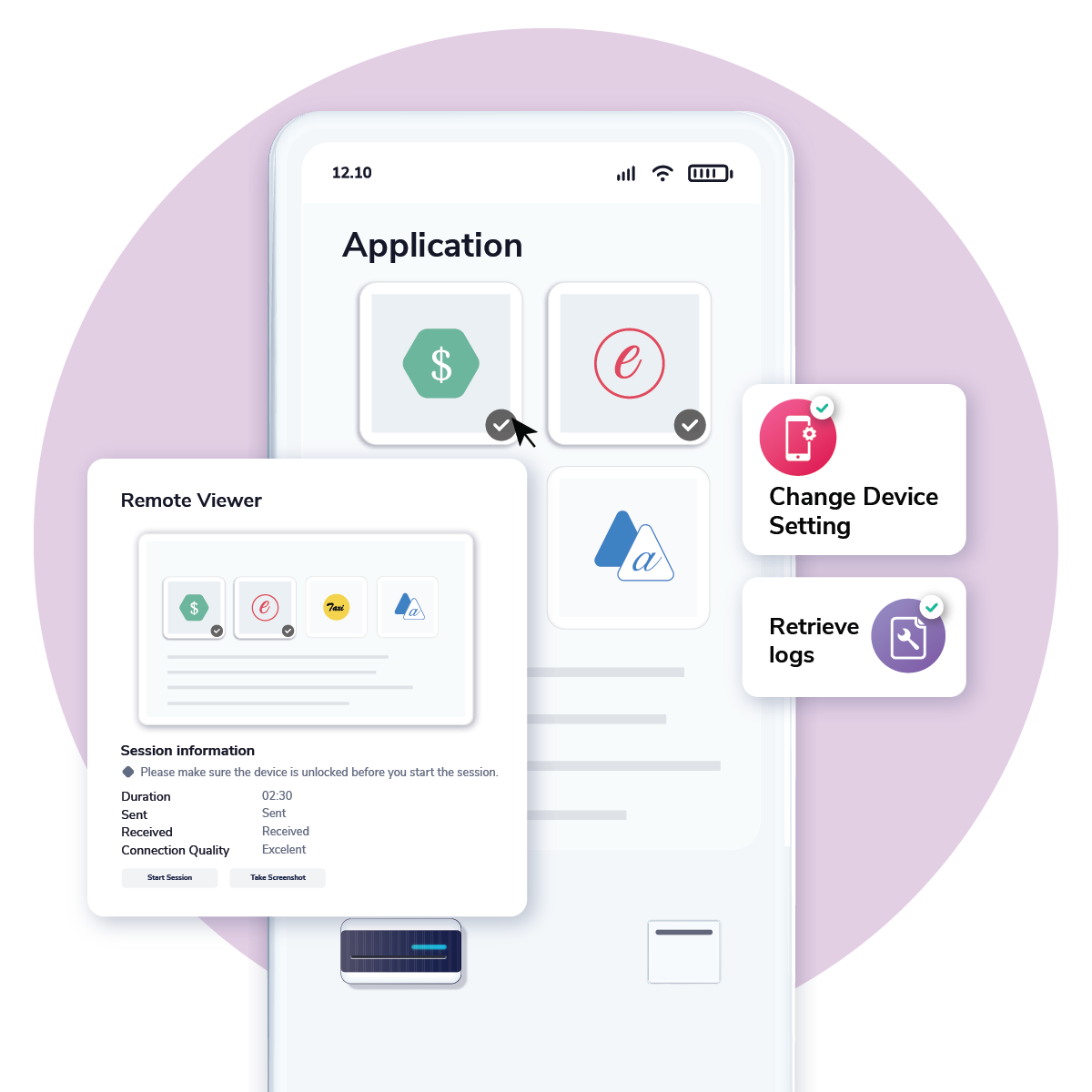 Remotely Control Devices Mobile Device Management Remote Control